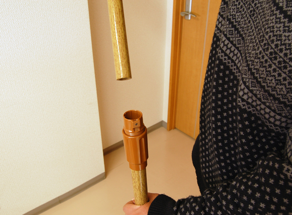 のれん棒 強力突っ張り棒タイプ