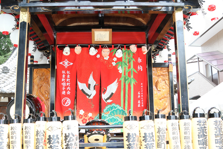祭りののれん
