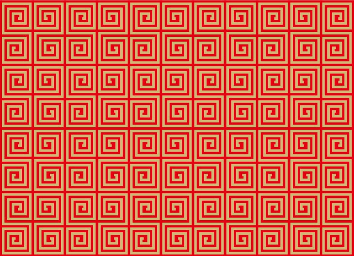 のれんによく使われる雷紋柄とはこんなもの