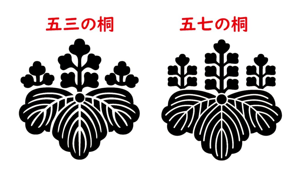 五三の桐・五七の桐