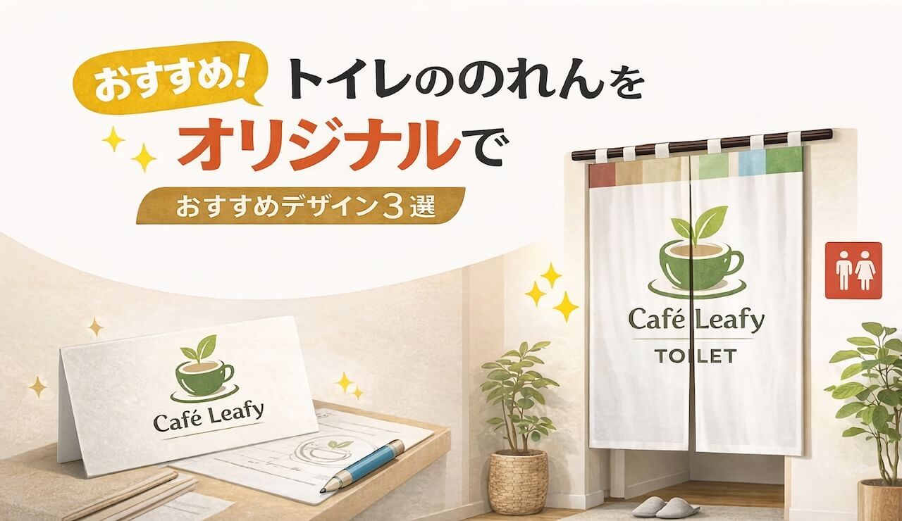 トイレののれんをオリジナルで！お勧めデザイン3選