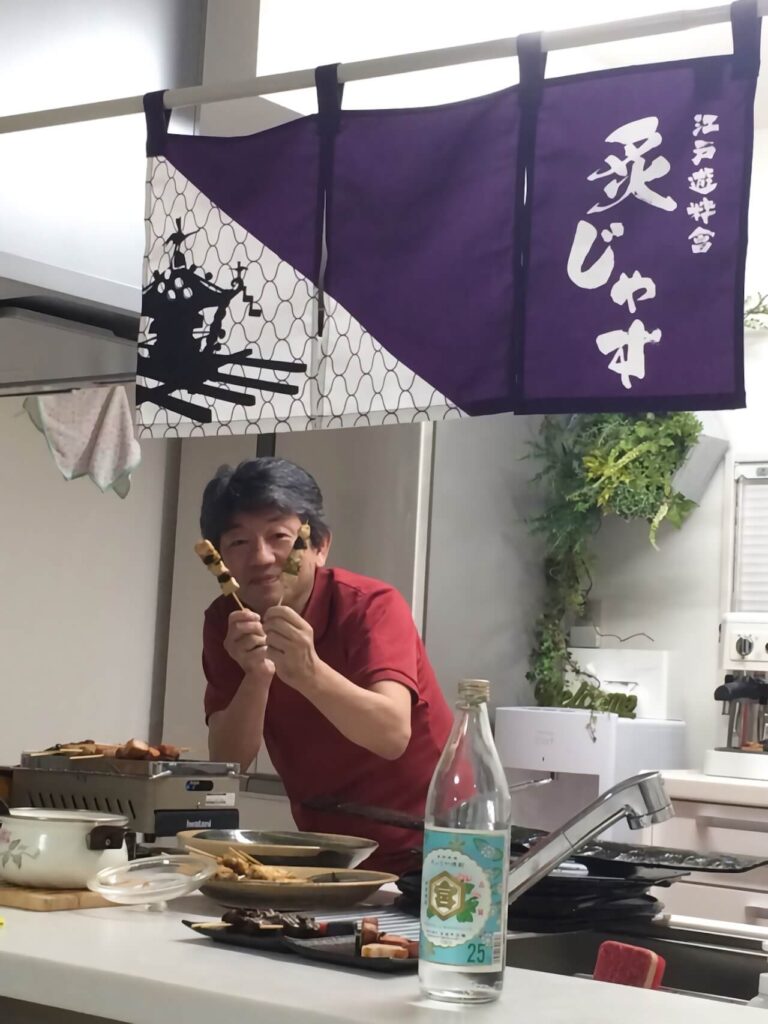 おうち居酒屋ののれん