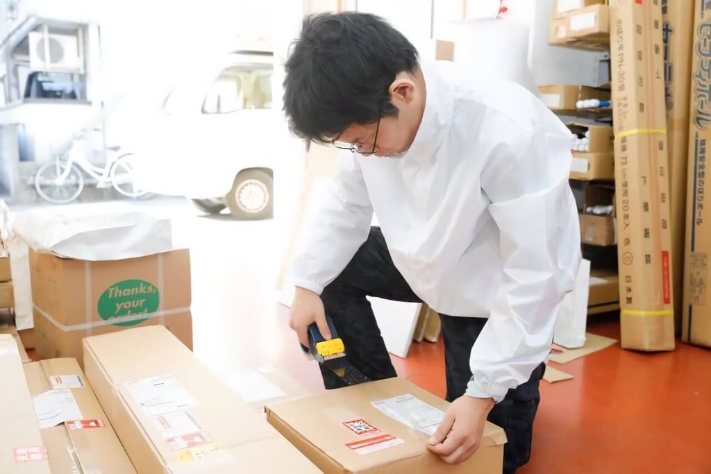 梱包作業
