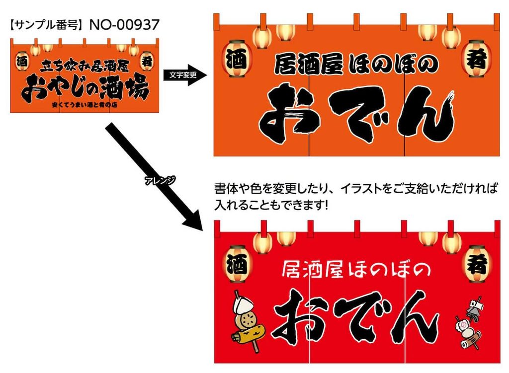 デザインサンプル変更